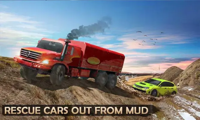 Extreme Offroad Mud Truck Simulator 6x6 Spin Tyres android App screenshot 11